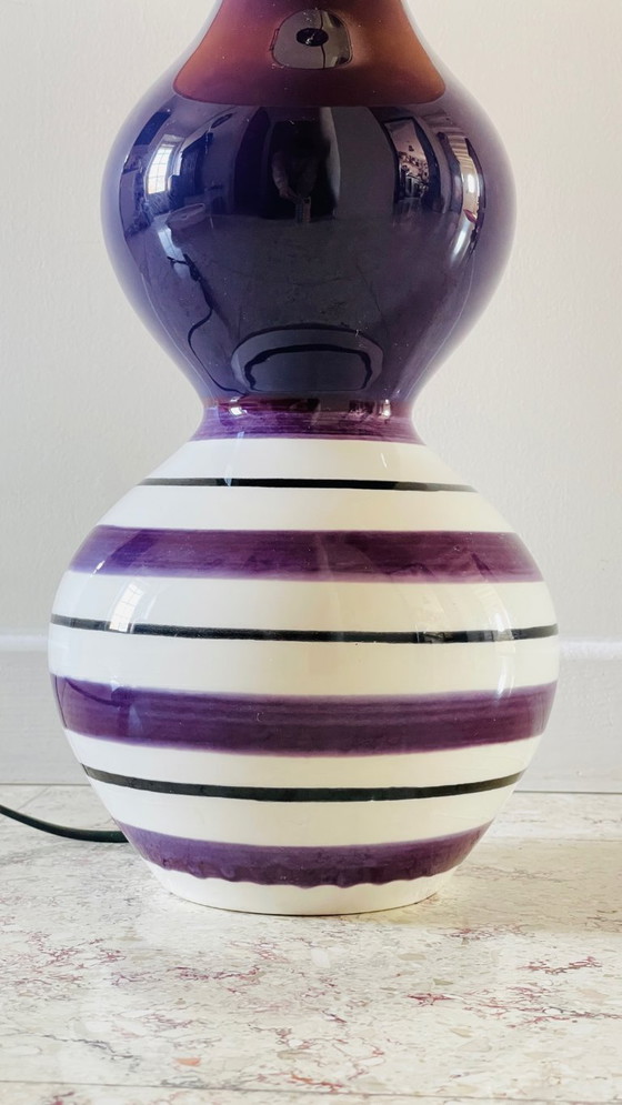 Image 1 of Ceramic Lamp By Koralcoa Type Kostka
