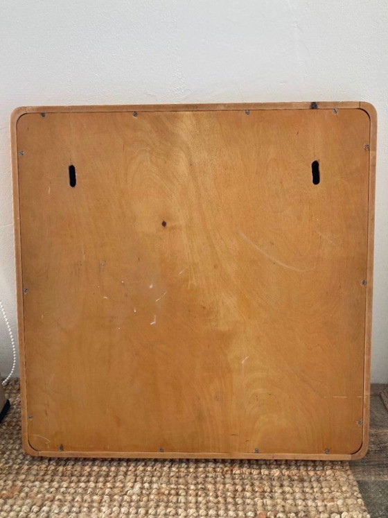 Image 1 of Rare Alvar Aalto birch Wall Mirror for Artek. 1950s