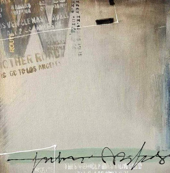 Original Acrylic Painting Contemporary Art Minimalism Street Message – Paintings & Drawings, Canvas (photo 4 of 7)