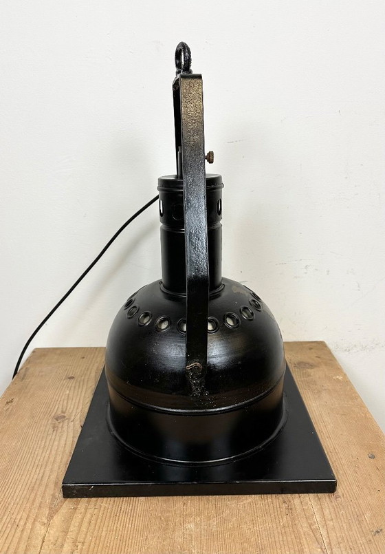 Image 1 of Vintage zwarte theaterspot, jaren 50