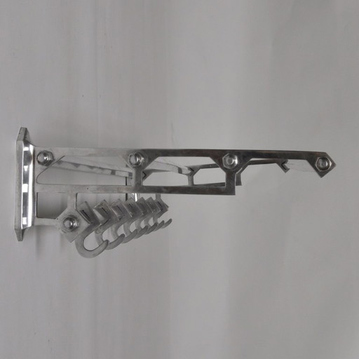 Appendiabiti Art Déco, anni '50 – kapstokken, Aluminium (photo 2 of 9)