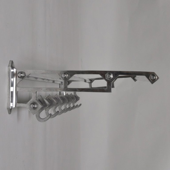Appendiabiti Art Déco, anni '50 – Aluminium (photo 2 of 9)