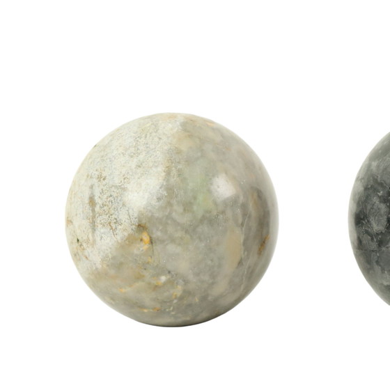Image 1 of Grandi sfere lucidate in marmo e pietra naturale