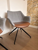 Chaises de salle à manger Zuiver Doulton - lot de 2