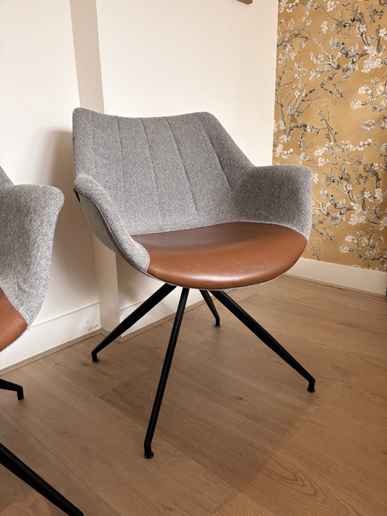 Image 1 of Zuiver Doulton dining chairs - set of 2