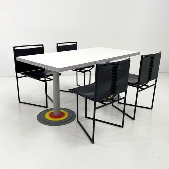 Image 1 of Kroma eettafel van Antonia Astori voor Driade, jaren 80.