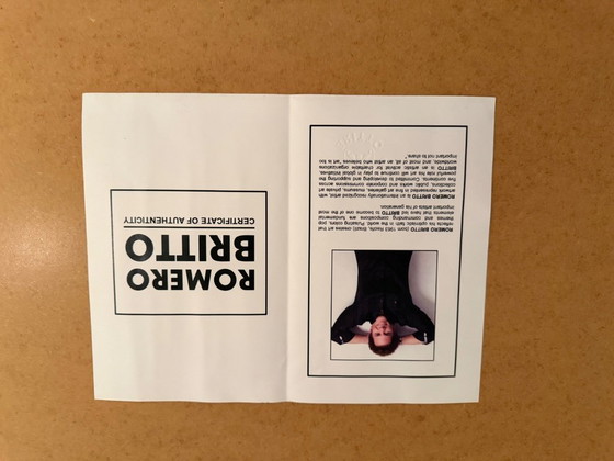 Image 1 of „Alive“ Romero Britto: Druck auf Leinwand