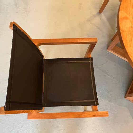 Image 1 of Manutti 15745 garden table - Ø130 with Siena garden chair (set of 4)