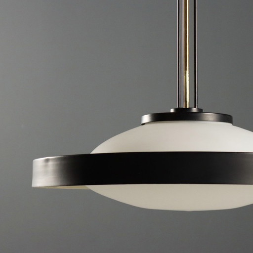 Lámpara colgante de los años 50 – hanglampen, Aluminium (photo 2 of 9)
