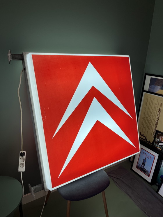 Image 1 of Retro Citroën advertising sign