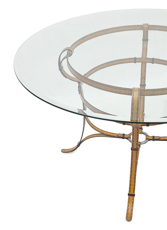 Image 1 of Tafel De Ronde Door Jacques Adnet