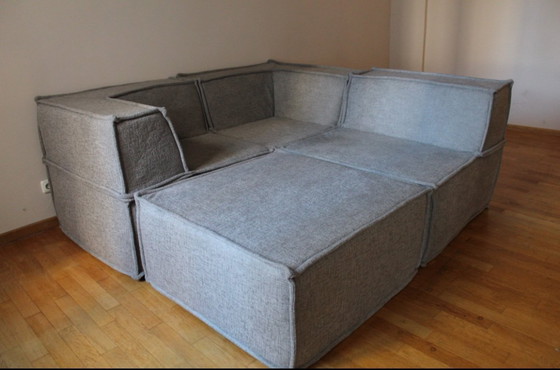 Image 1 of NEU Modulaire bank, vintage design uit het midden van de vorige eeuw, chaise longue