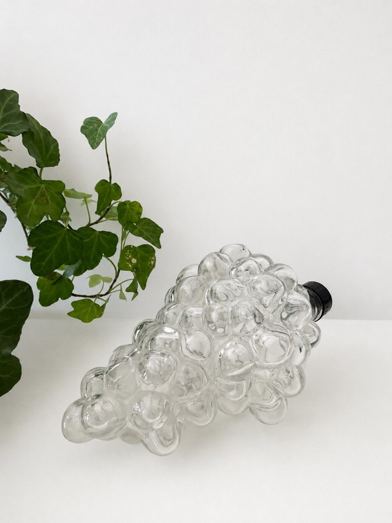 Caraffa vintage in vetro a grappolo d'uva – Oggetti decorativi, Glass (photo 4 of 5)