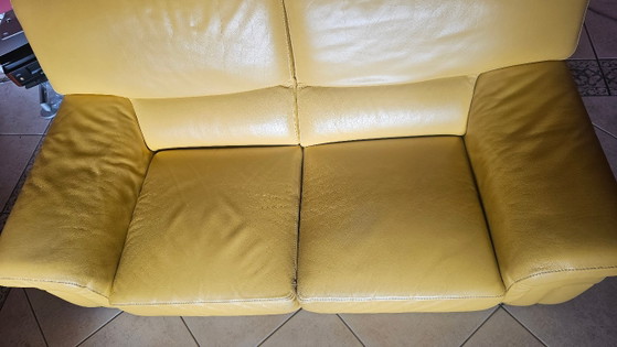 Divano 2 posti -Roche Bobois- Pelle bovina pieno fiore – Divani 2 posti, Leather (photo 3 of 5)