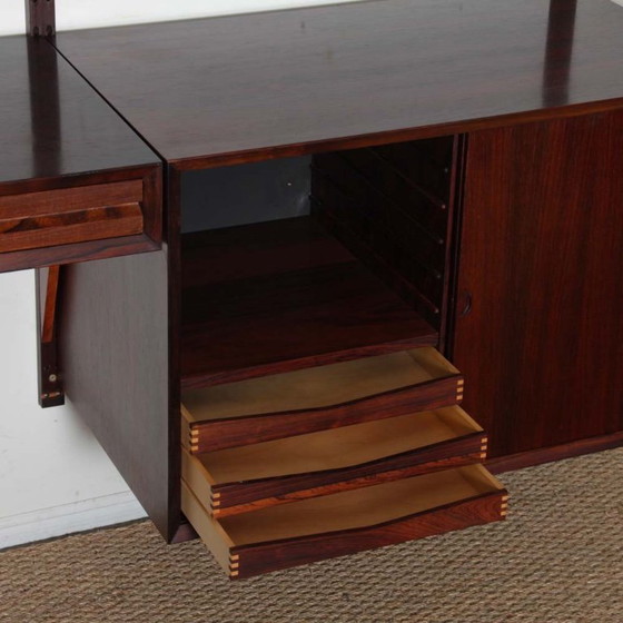 Image 1 of Wall unit by Poul Cadovius, Scandinavian design, 1960