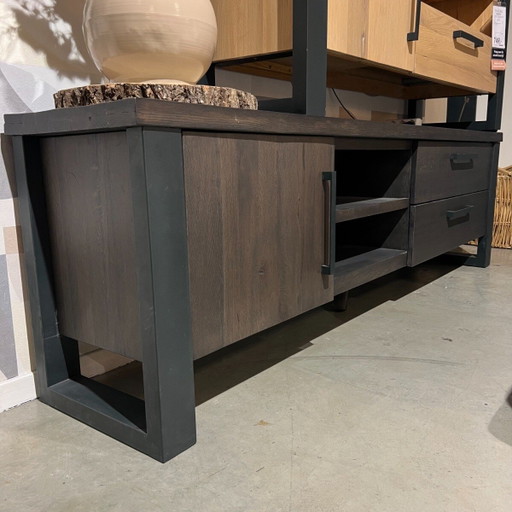 Verato Eikenhout Grafiet – Pronto Wonen, tv meubelen, Wood