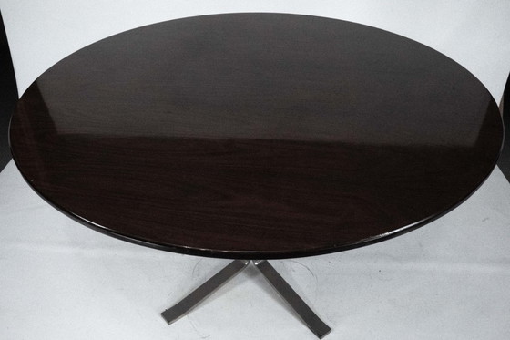 Image 1 of Rare Round dinner table by Gianni Moscatelli for Formanova. Italy 1970s