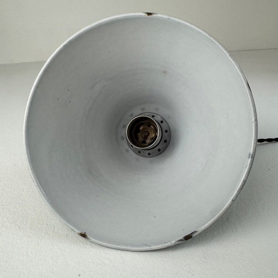 Image 1 of SOSPENSIONE CONICA INDUSTRIALE VINTAGE PER OFFICINA