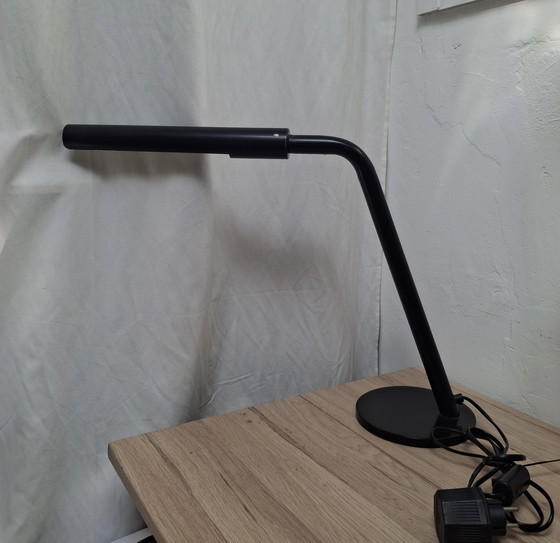 Image 1 of Black Hala Zeist vintage desk lamp. Model 745