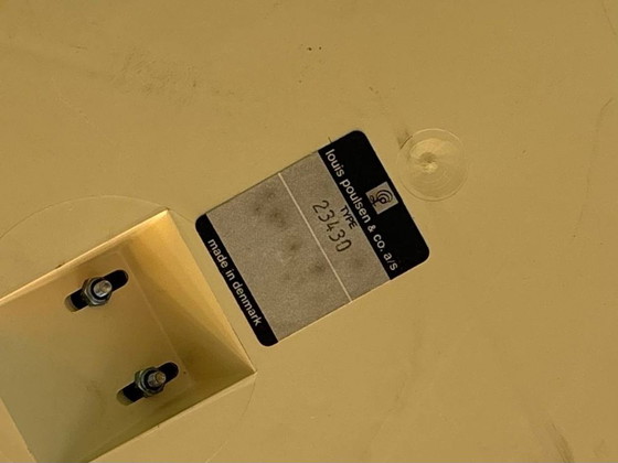 Image 1 of Ensemble de 2 grandes lampes de table Panthella, première série de Verner Panton pour Louis Poulsen, années 1970