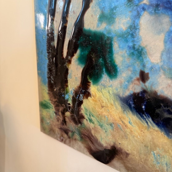 Image 1 of Ceramic Artwork Island Landscape