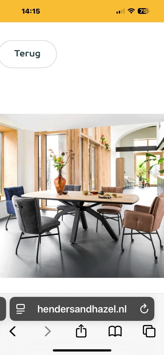 Image 1 of Salle à manger Henders & Hazel Livada 220 x 107 x 77 naturel