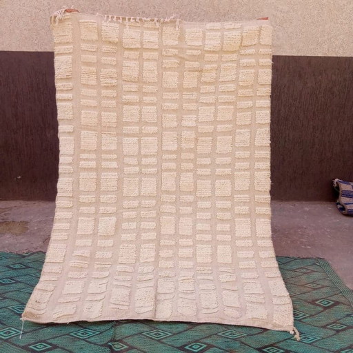Magnifico tappeto berbero, di fattura tradizionale marocchina, 1,5/2,5 m – Alberto Bazzani, vloerkleden en tapijten, Wool