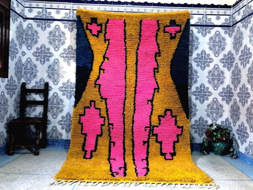 Berber wollen vloerkleed 130/250 cm – vloerkleden en tapijten, Wool