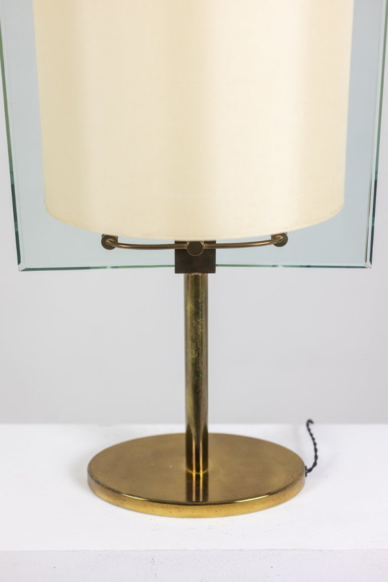 Image 1 of Nathalie Grenon per Fontana Arte, lampada modernista del 1940-50 circa