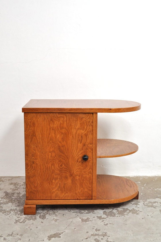 Art Deco Divider In Oak, 1930s – Sideboard, Wood (photo 5 of 13)