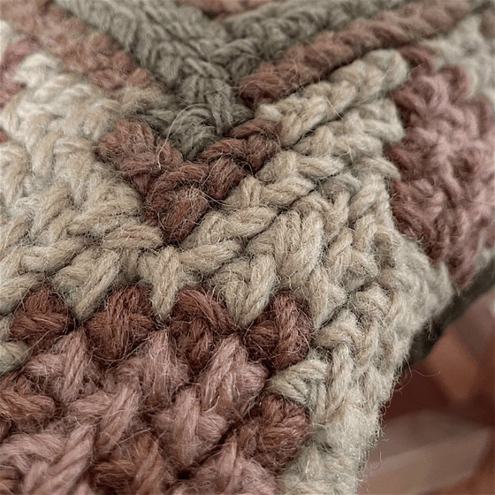 Funda de Cojín Geométrica Tejida Arraiolos Portuguesa Antigua – Cojines, Textile (photo 7 of 10)