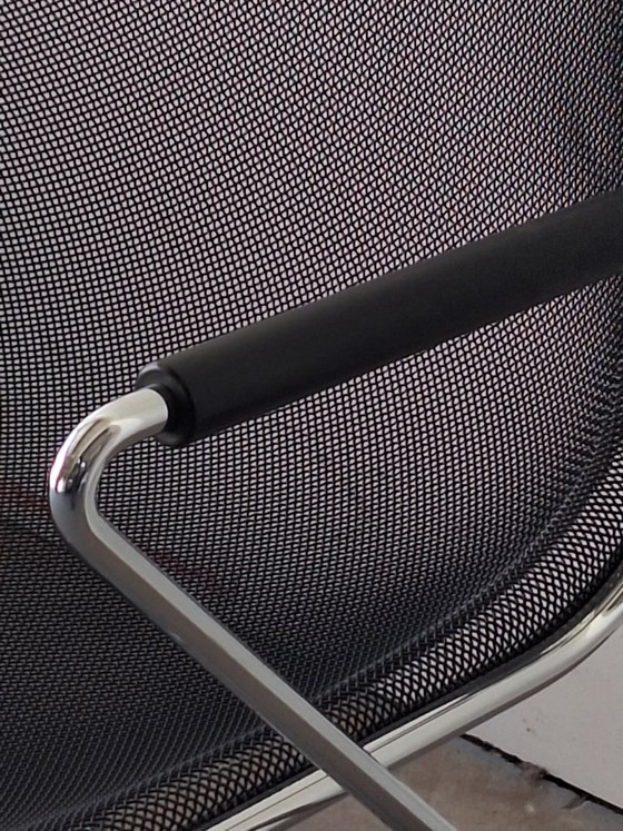 Penelope Chairs von Charles Pollock für Castelli, 1982 – Anonima Castelli, Esszimmerstühle, Aluminium (photo 10 of 12)