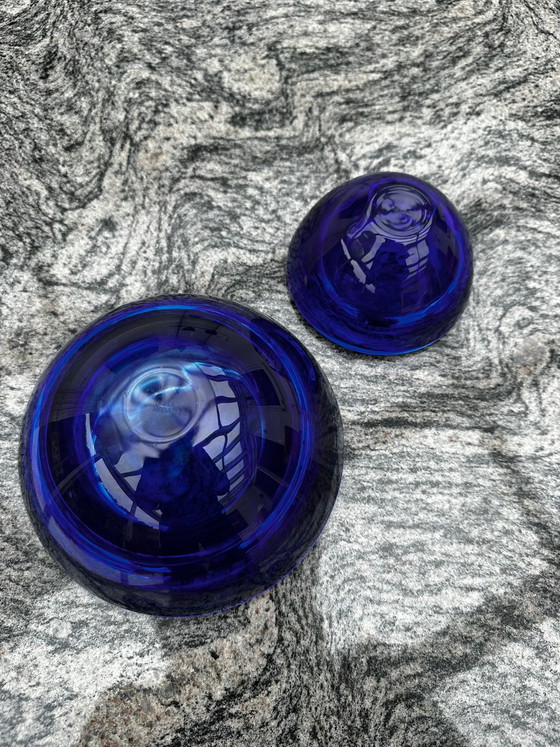 Image 1 of Kosta Boda Tealight Atolls 2 piezas