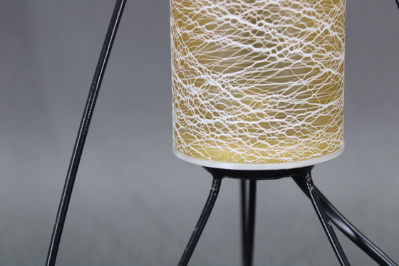 Image 1 of 1960er Tischlampe aus Glas von Pokrok Zilina, Tschechoslowakei