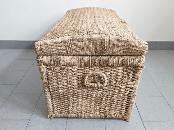 Image 1 of PRACHTIGE VINTAGE TOUWKOFFER UIT 1960 VAN DLG AUDOUX MINET JAREN 60