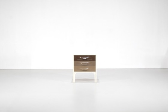Image 1 of Bedside table "DF2000" by Raymond Loewy for Doubinsky Frères, France, 1960s.