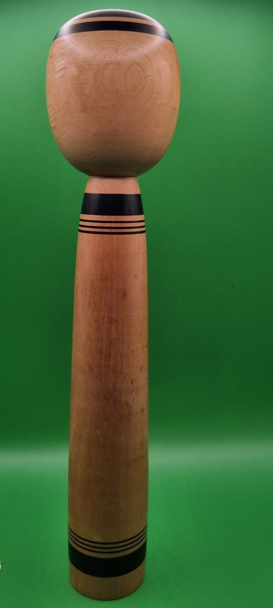 Grande Kokeshi Tsuchiyu vintage par Abe Ichiro. – Objets déco, Wood (photo 3 of 6)