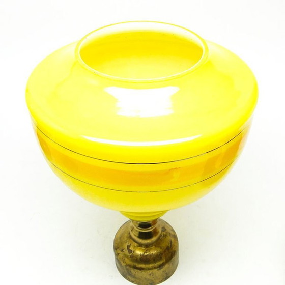 Postmoderne Pendelleuchte aus der Mitte des 20. Jahrhunderts von Polam, 1970er Jahre – Pendelleuchten, Glass (photo 3 of 15)