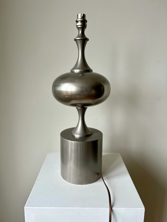 Large sculptural table lamp, France 1960-70s – Metal (photo 5 of 11)