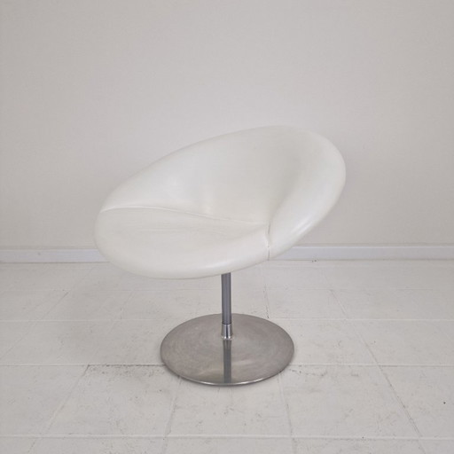 Artifort Little Globe Chair de Pierre Paulin en cuir, 1980's