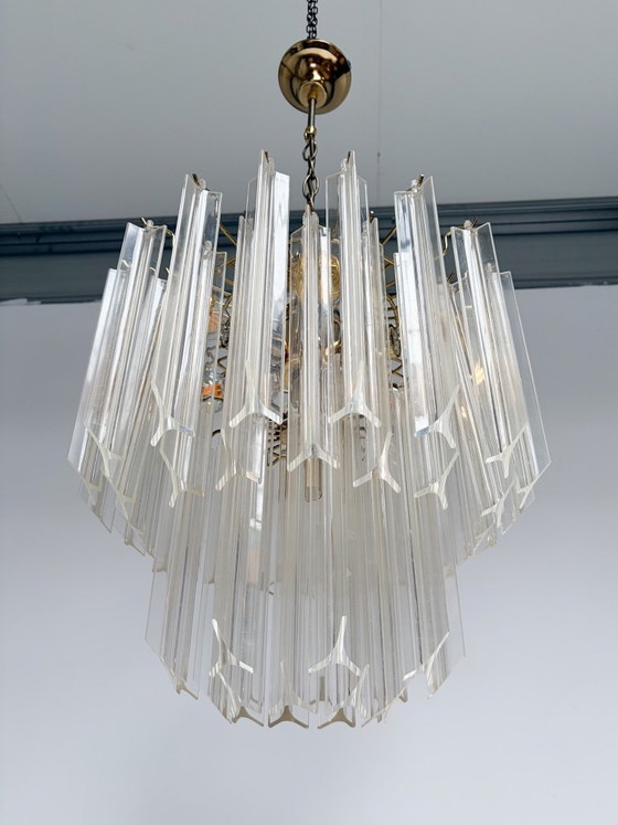 Oostenrijkse Kroonluchter Van Orion, 1970's – Plastic, Metal, Vintage (photo 8 of 17)