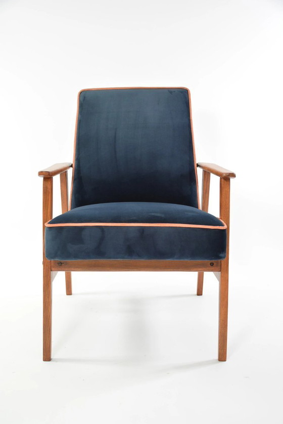 Image 1 of FOX armchair, midnight blue
