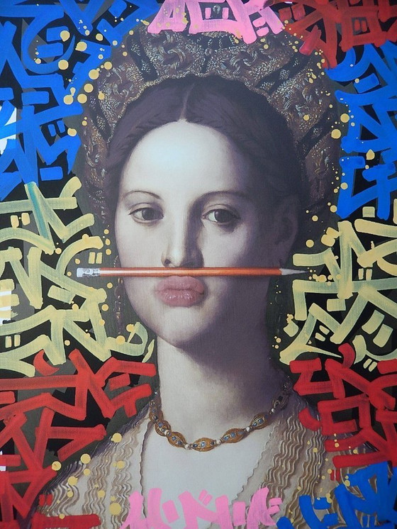 Image 1 of ENIGMA9 - No pen no gain 2 - Tela d'artista