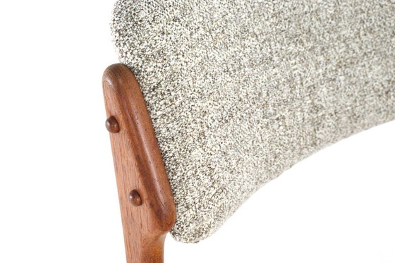 Image 1 of Set 8 Erik Buch O.D. mobler stoelen vintage Deens design