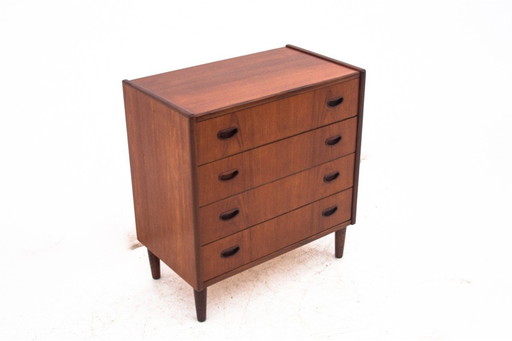 Commode en teck, Danemark, années 1960