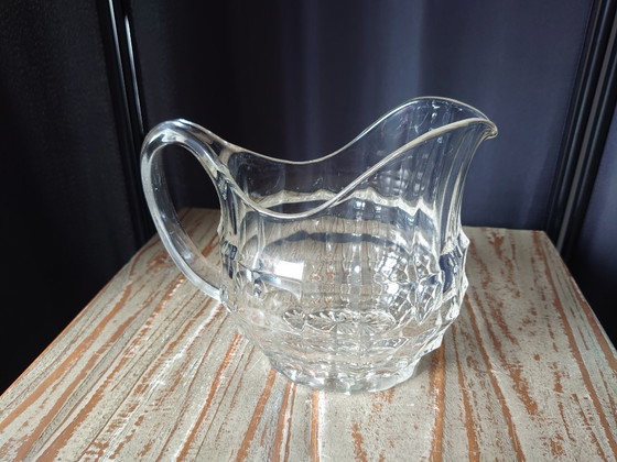 Image 1 of Art Deco Pressglas-Wasserkanne