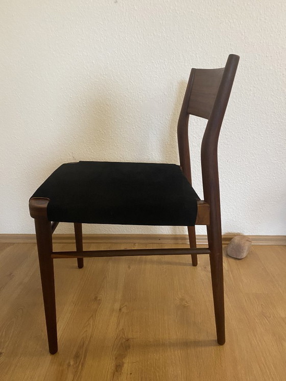 Image 1 of 2 Esszimmerstühle von Georg Leowald für Wilkhahn, 1950er