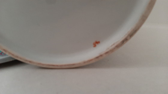 Image 1 of Chinese lidded pot XL Famille rose, midcentury