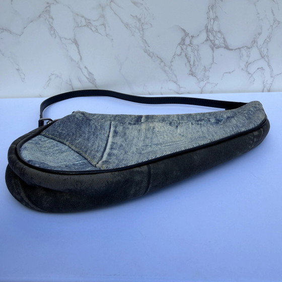 Christian Dior Saddle bag denim Speedway rare – Crossbody bags, Leather, Vintage (photo 8 of 15)