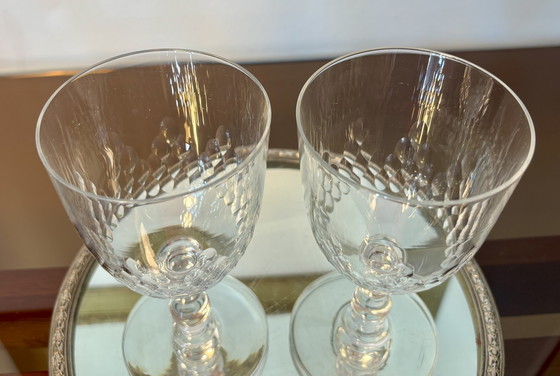 Image 1 of 2 copas de agua Baccarat m.Richelieu 